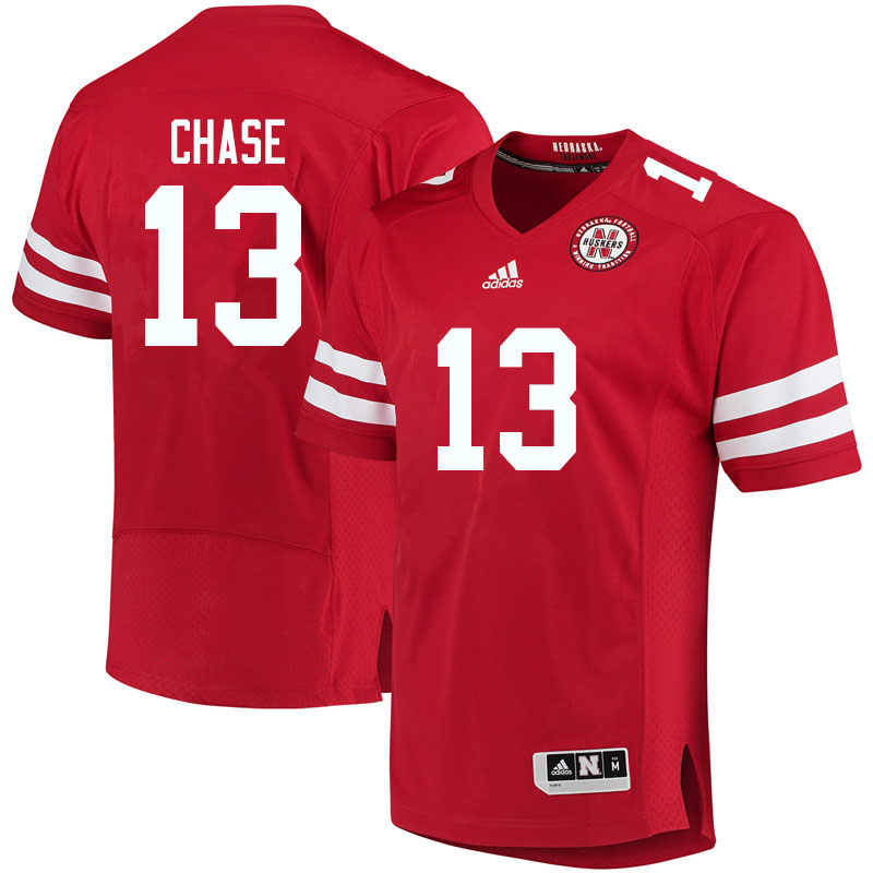 Women #13 Darien Chase Nebraska Cornhuskers College Football Jerseys Sale-Red